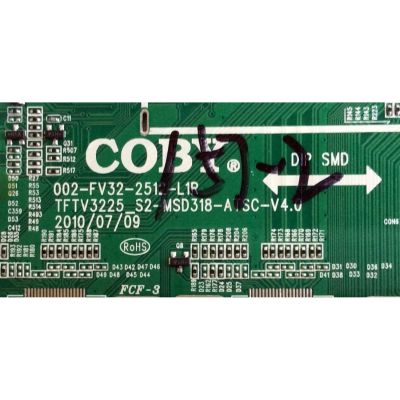 MAIN COBY 002-FV32-2512-L1R / TFTV3225_S2-MSD318-ATSC-V4.0 / MODELO TFTV3225 / TFTV2625 / TFDVD2695 - Imagen 2